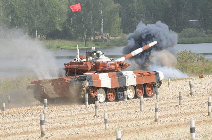 armygames-2016, танковый биатлон, эстафета