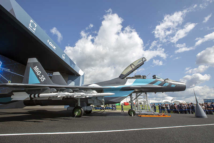 россия, авиасалон, МАКС, МС-21, Су-57