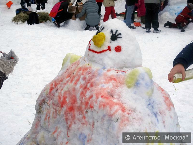 москва, снеговики, конкурс