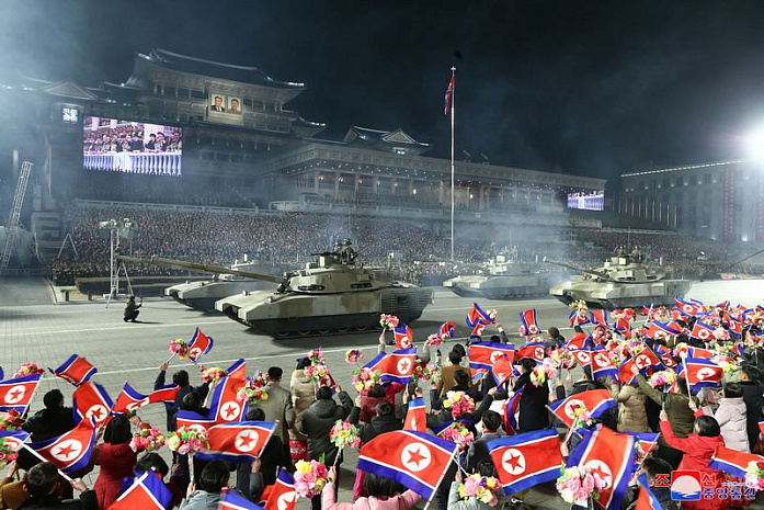 северная корея, армия, парад