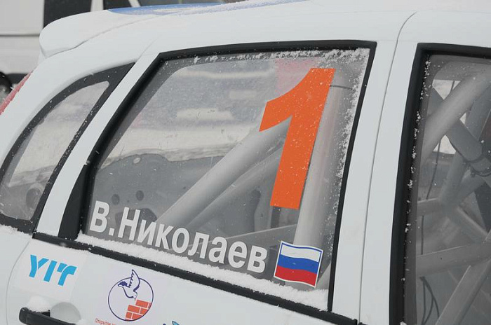 россия, автогонки, трек, зима, лед