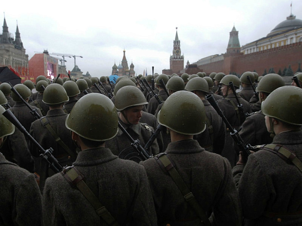 москва, парад, красная площадь