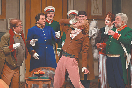 александринский театр, премьера, ревизор с продолжением, валерий фокин, сатира, раболепие перед властью, чиновник, страх, рецензия