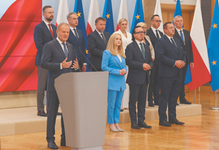 польша, премьер туск, обновленный состав кабмина, внешняя политика, рф