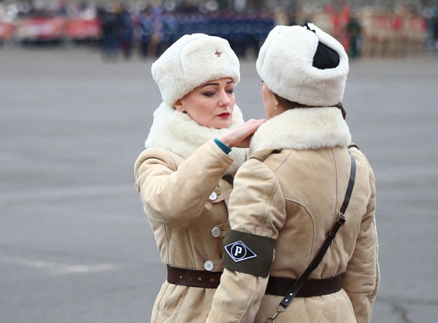 россия, сталинградская битва, юбилей, парад