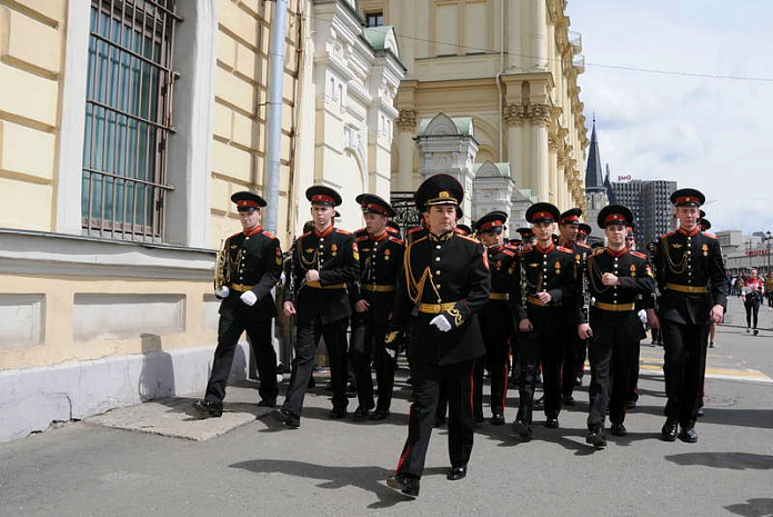 россия, москва, музыка, суворовцы, спасская башня