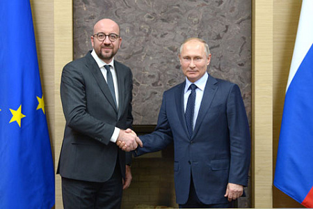 бельгия, премьер, шарль мишель, ес, сша, антироссийские санкции, украинский кризис, минские соглашения