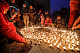 В Непале верующие просят помощи у богини мудрости и знания