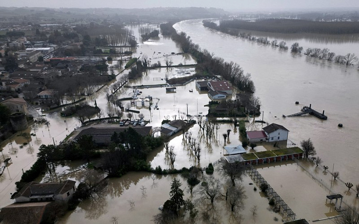 франция, дожди, наводнение