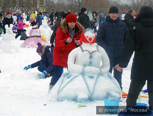 москва, снеговики, конкурс