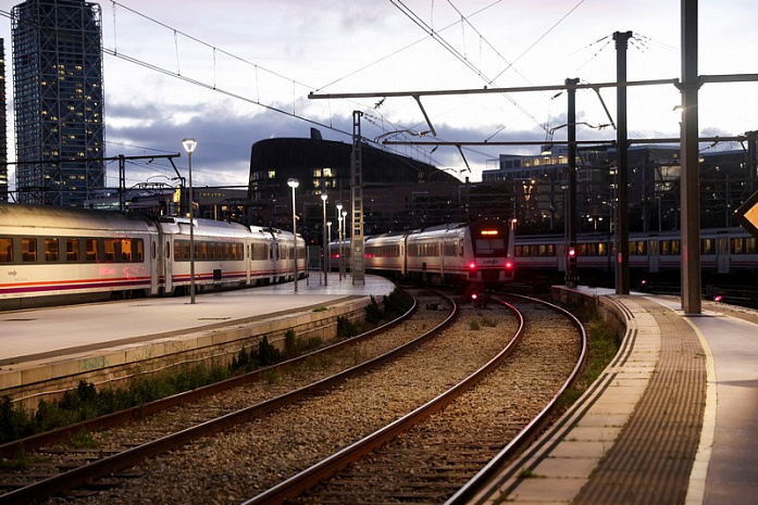 испания, железная дорога, забастовка