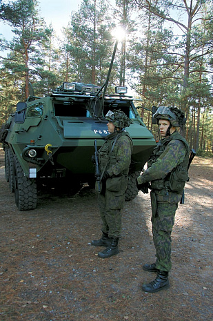 финляндия, армия, полигон