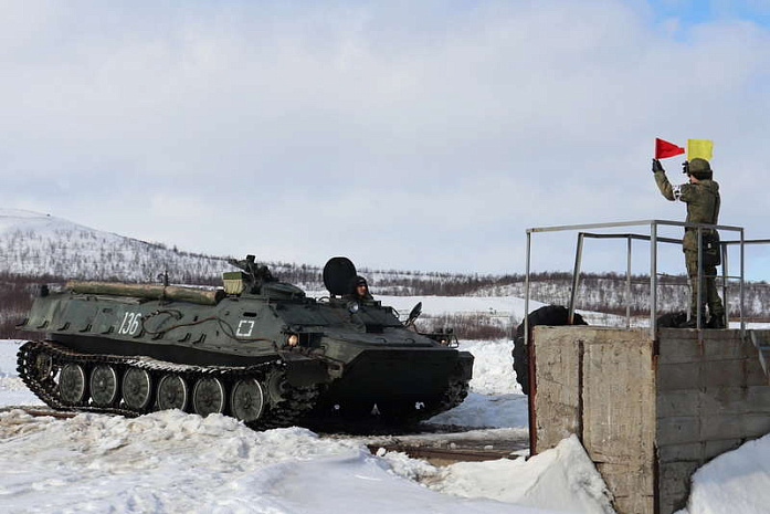 россия, армия, сверный флот, мотострелки, контрольные занятия