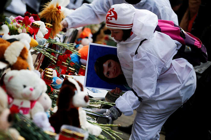 россия, кемерово, траур