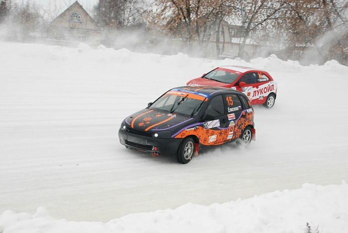 автогонки, лед, чемпионат россии