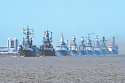 Фото недели. Главный военно-морской парад в День <b>ВМФ</b> России