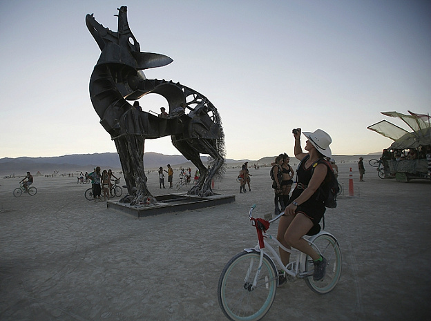 фестиваль, искусство, Burning man, огонь