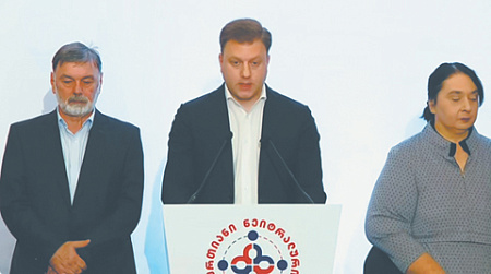 грузия, движение единая нейтралбная грузия, енг, нейтралитет, нато, ес, отказ от евроинтеграции