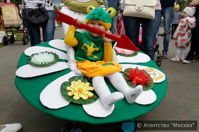 россия, москва, парад, коляски