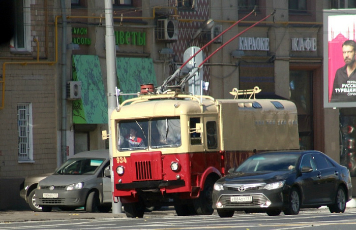 москва, транспорт, троллейбус