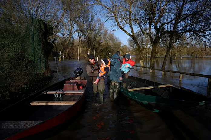 франция, дожди, наводнение
