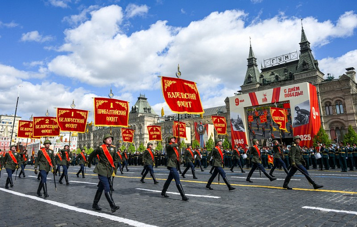 россия, красная площадь, парад, победа, юбилей