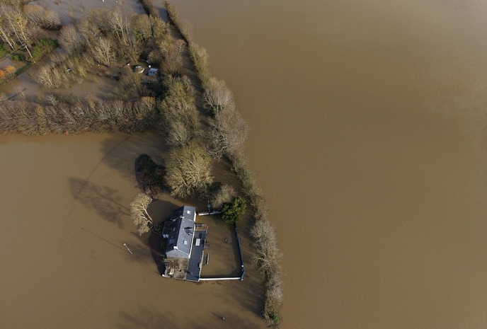 франция, дожди, наводнение