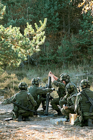 финляндия, армия, полигон