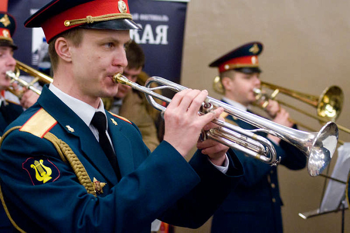 метро, оркестр, марщ, преображенский полк