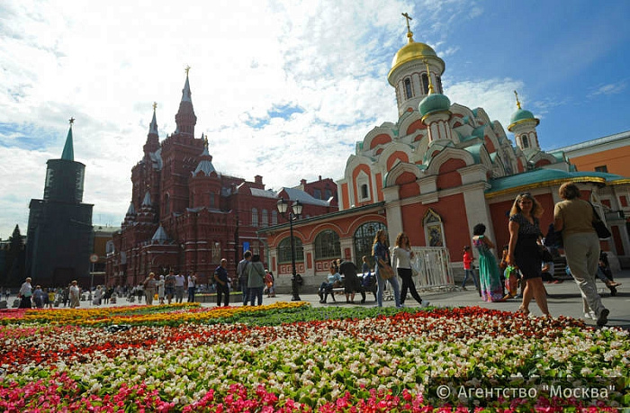россия, москва, гум, цветы, фестиваль