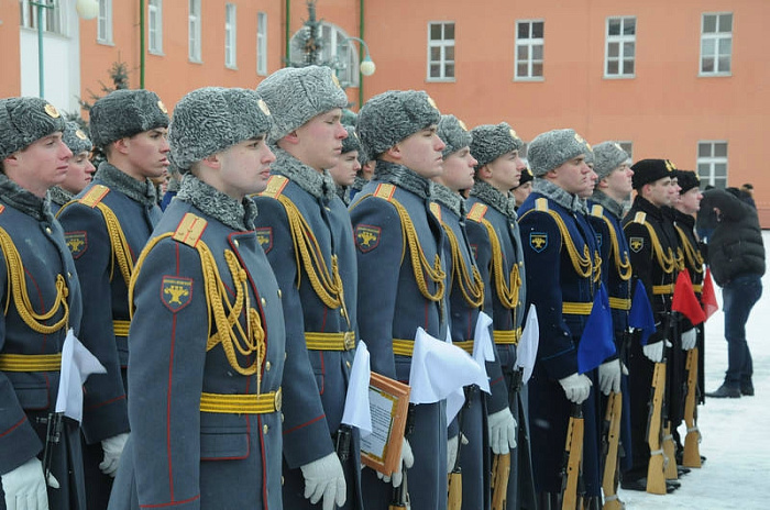 преображенский полк, почетный караул, юбилей