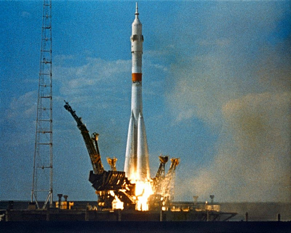 россия, космос, союз, запуск, юбилей