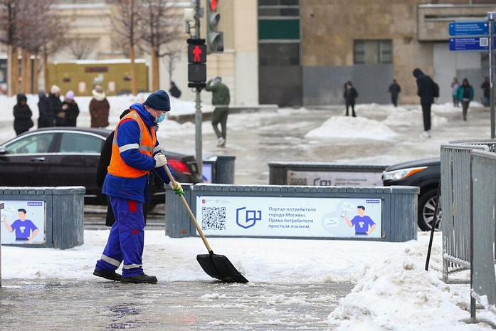 москва, ледяной дождь