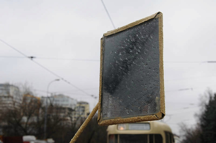 москва, парад, трамвай
