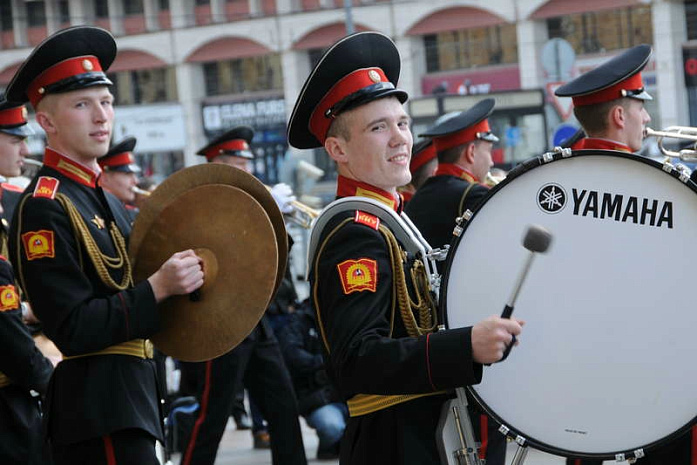россия, москва, музыка, суворовцы, спасская башня