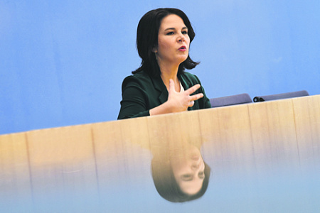 германия, политика, зеленые, анналена бербок, предвыборная программа