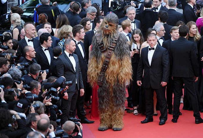 хан соло, чубака, штурмовики, канны