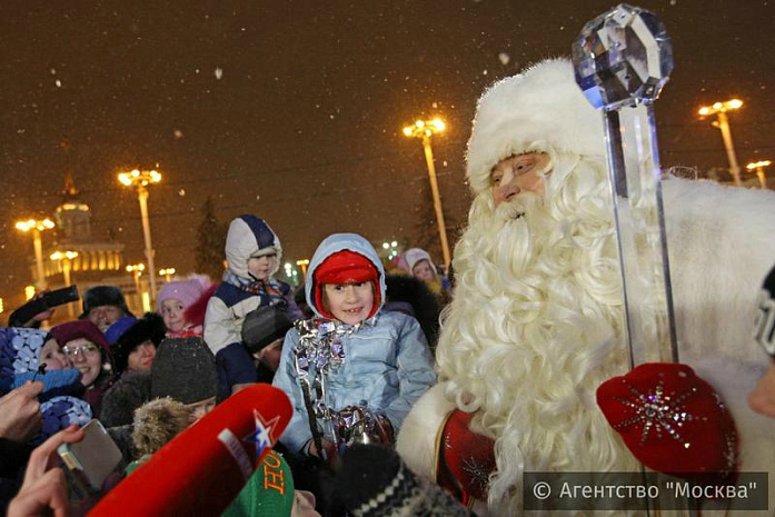 москва, дед мороз, новый год