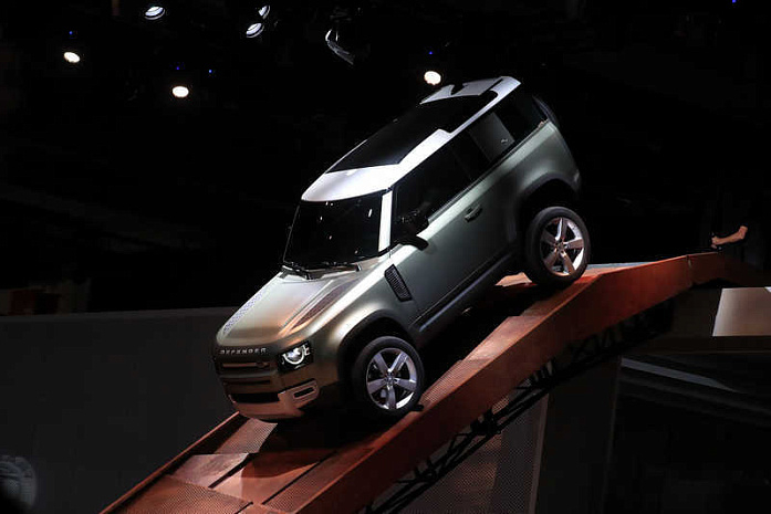 франкфурт, автосалон, defender