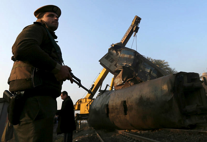 египет, поезд, катастрофа