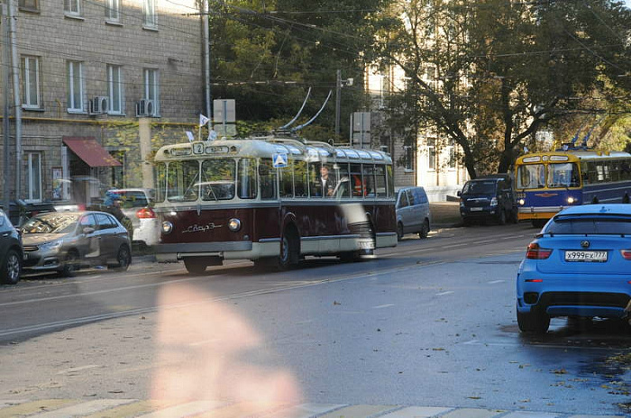 москва, транспорт, троллейбус
