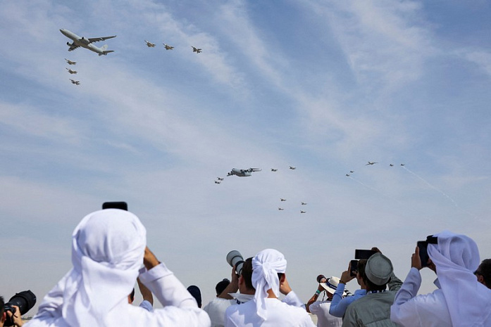 авиация, выставка, шоу, дубай су 57, f 35