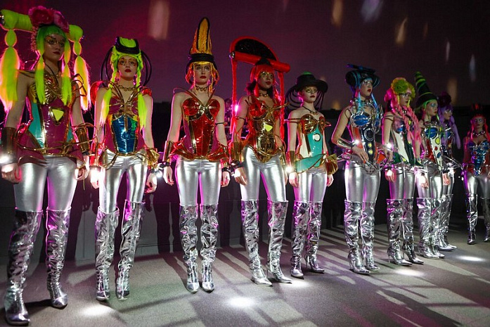 россия, москва, мода, показ, космос, планетарий