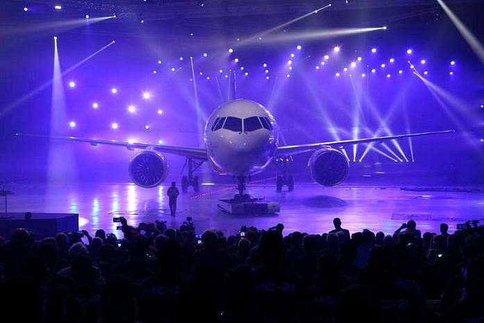 россия, авиация, мс-21, выкатка