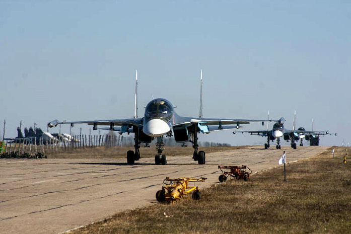 россия, авиация, учения, бомбардировка