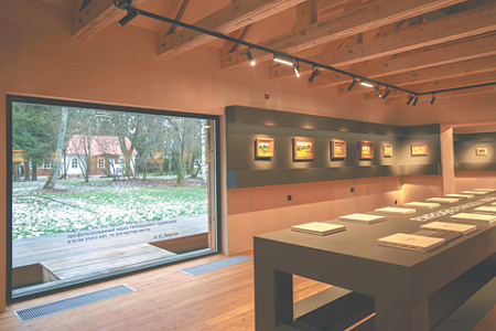 музей заповедник мелихово, выставка, левитан и чехов, поэтика пейзажа