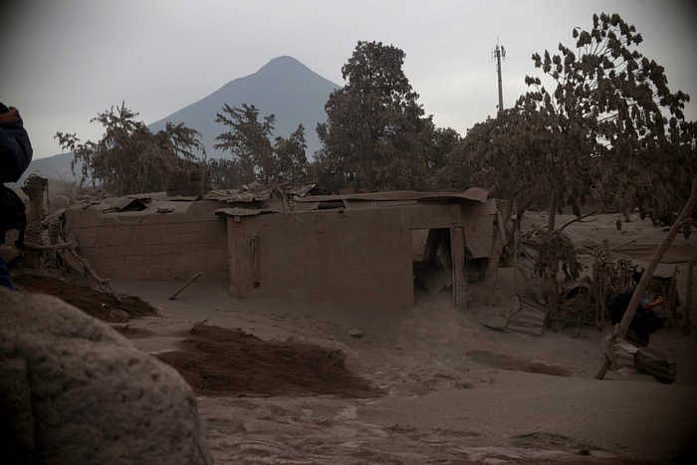 гватемала, фуэго, извержение, жертвы