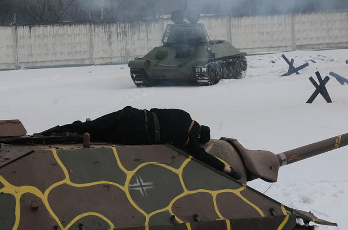 музей, реконструкция, танки, праздник