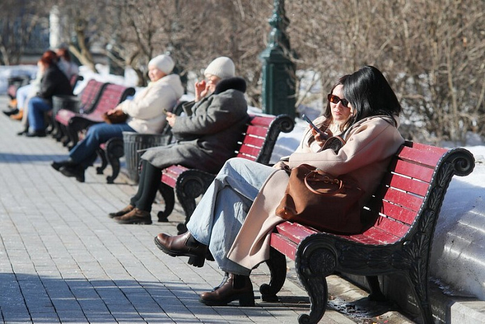 россия, москва, погода, весна, тепло