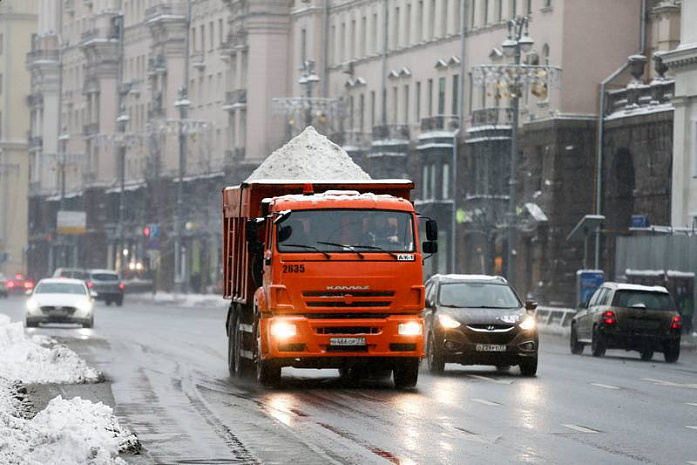 москва, снегопад, снег, уборка